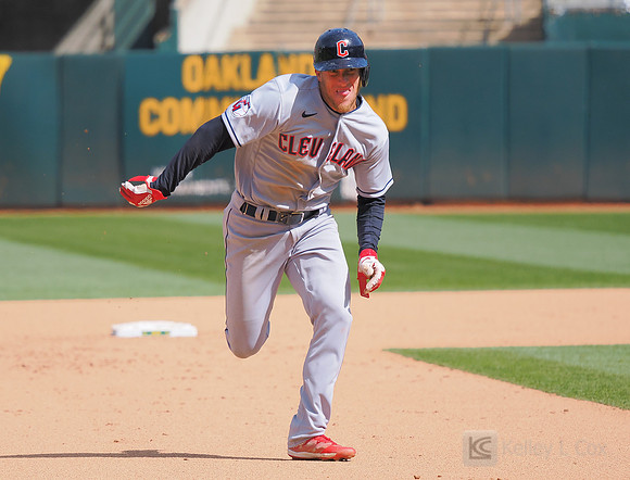MLB: Cleveland Guardians at Oakland Athletics