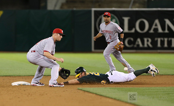 MLB: Cincinnati Reds at Oakland Athletics