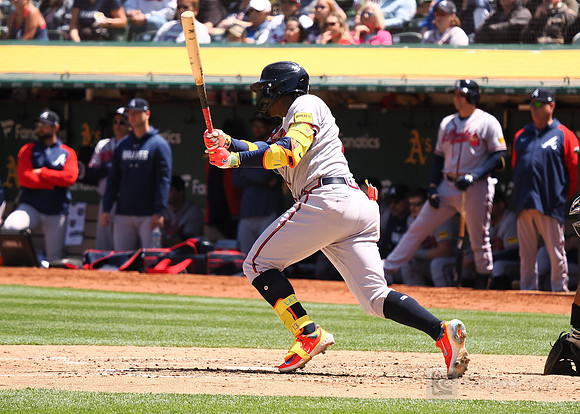 MLB: Atlanta Braves at Oakland Athletics