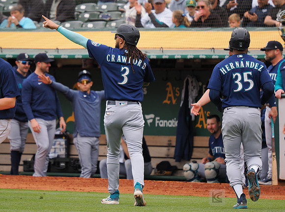 MLB: Seattle Mariners at Oakland Athletics