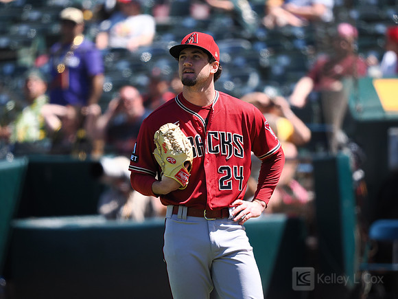 MLB: Arizona Diamondbacks at Oakland Athletics