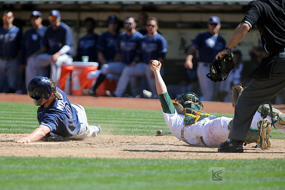 MLB: Tampa Bay Rays at Oakland Athletics