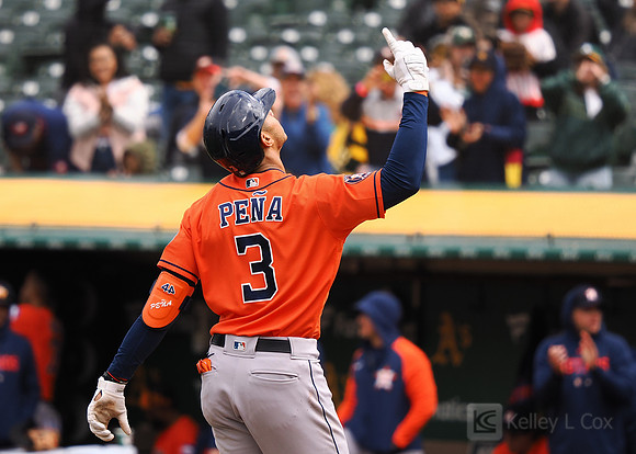 MLB: Houston Astros at Oakland Athletics