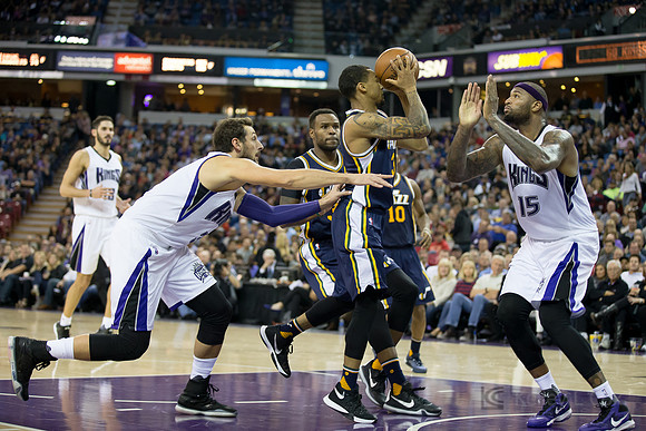 NBA: Utah Jazz at Sacramento Kings