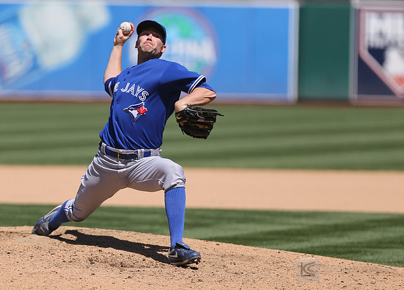 MLB: Toronto Blue Jays at Oakland Athletics