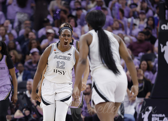 WNBA: Playoffs-Las Vegas Aces at Golden State Valkyries