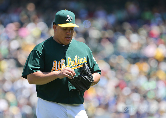 MLB: Toronto Blue Jays at Oakland Athletics