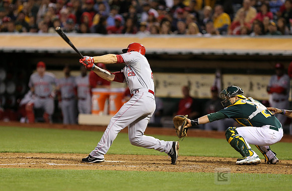 MLB: Cincinnati Reds at Oakland Athletics