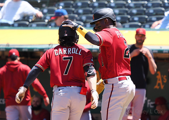 MLB: Arizona Diamondbacks at Oakland Athletics