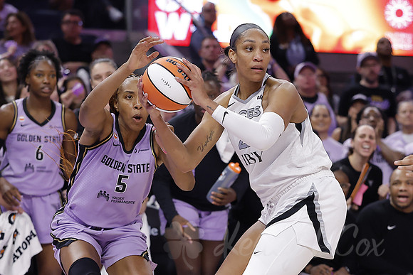 WNBA: Playoffs-Las Vegas Aces at Golden State Valkyries