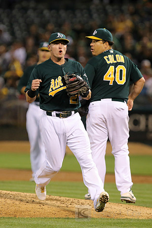 MLB: Texas Rangers at Oakland Athletics