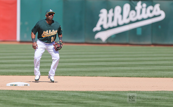 MLB: Toronto Blue Jays at Oakland Athletics