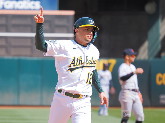 MLB: Cleveland Guardians at Oakland Athletics