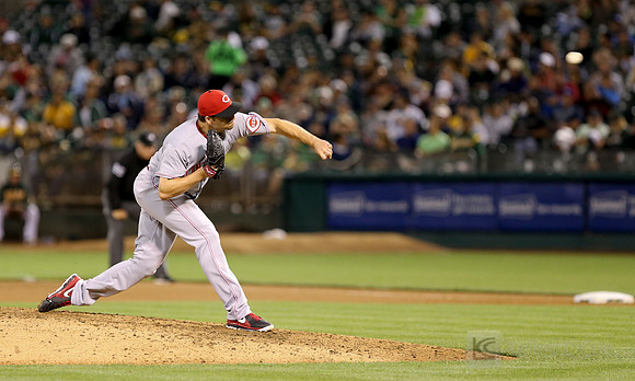 MLB: Cincinnati Reds at Oakland Athletics