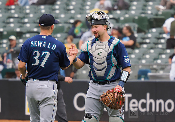MLB: Seattle Mariners at Oakland Athletics