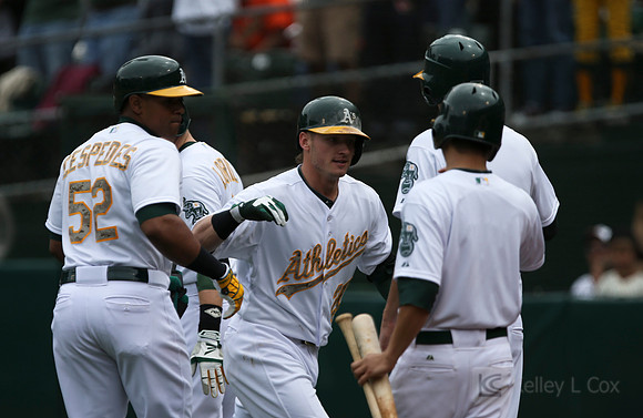 MLB: San Francisco Giants at Oakland Athletics