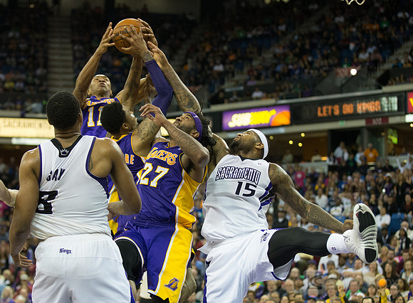 NBA: Los Angeles Lakers at Sacramento Kings