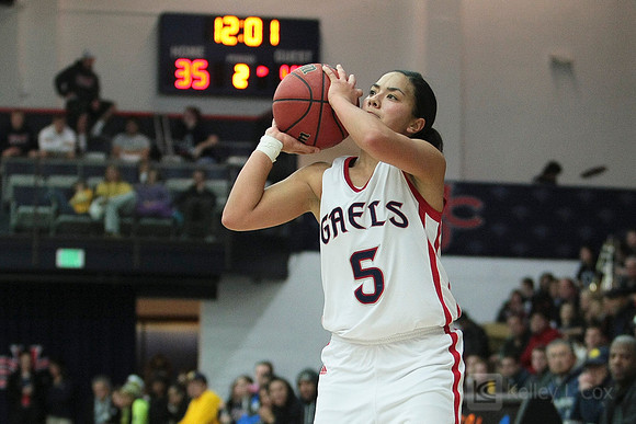 NCAA Womens Basketball: California at Saint Mary's