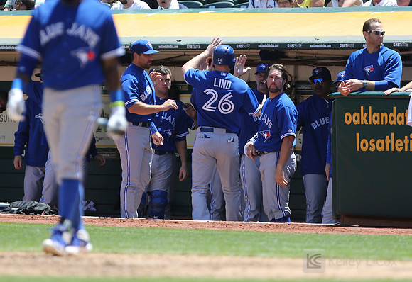MLB: Toronto Blue Jays at Oakland Athletics