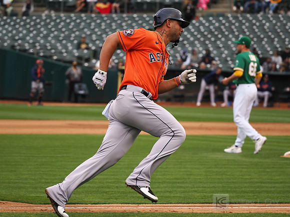 MLB: Houston Astros at Oakland Athletics