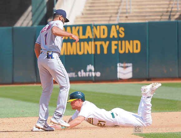 MLB: Cleveland Guardians at Oakland Athletics