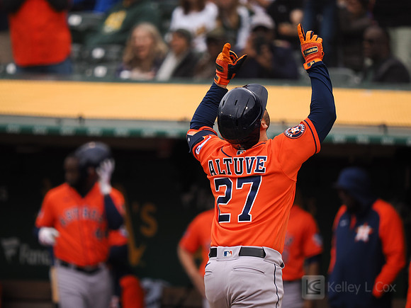 MLB: Houston Astros at Oakland Athletics