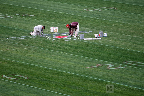 NFL: San Francisco 49ers-Field Preparations
