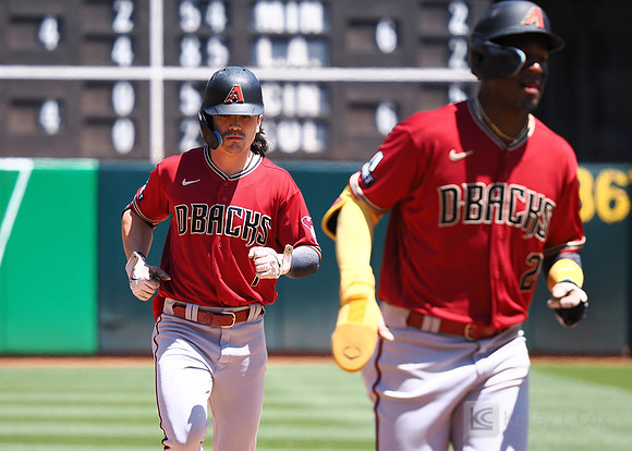 MLB: Arizona Diamondbacks at Oakland Athletics