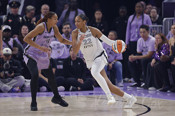 WNBA: Playoffs-Las Vegas Aces at Golden State Valkyries