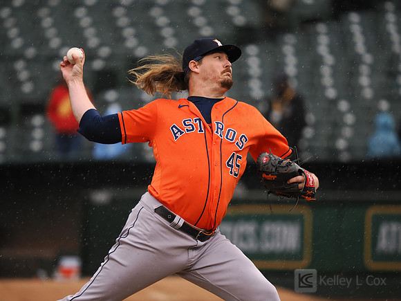 MLB: Houston Astros at Oakland Athletics
