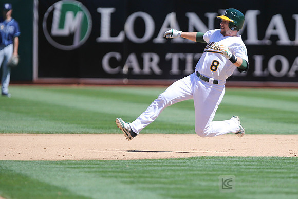 MLB: Tampa Bay Rays at Oakland Athletics