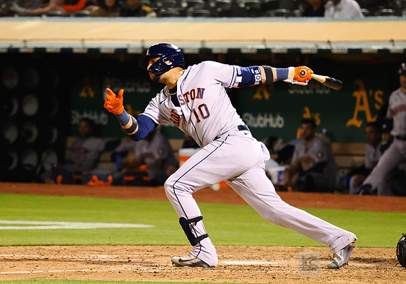 MLB: Houston Astros at Oakland Athletics