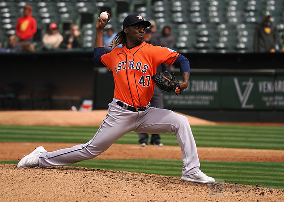 MLB: Houston Astros at Oakland Athletics