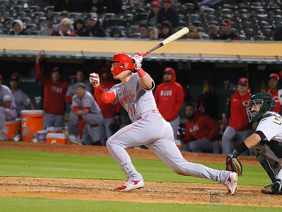 MLB: Cincinnati Reds at Oakland Athletics