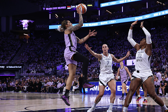WNBA: Playoffs-Las Vegas Aces at Golden State Valkyries