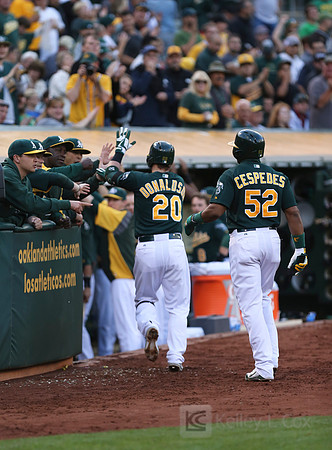 MLB: Cincinnati Reds at Oakland Athletics