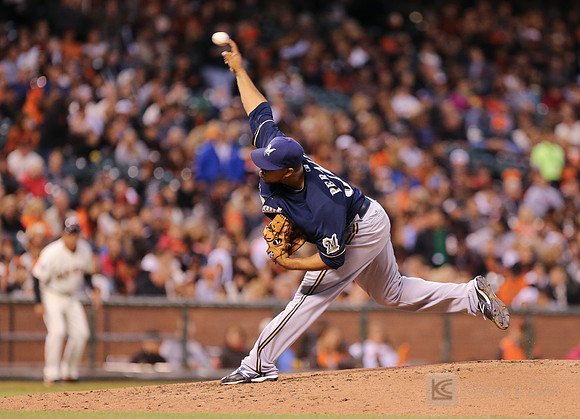 MLB: Milwaukee Brewers at San Francisco Giants