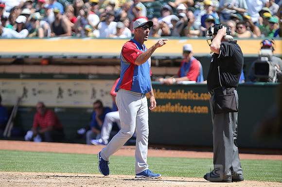 MLB: Chicago Cubs at Oakland Athletics