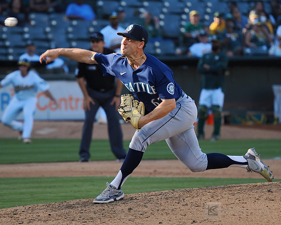 MLB: Seattle Mariners at Oakland Athletics