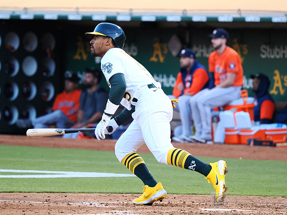 MLB: Houston Astros at Oakland Athletics