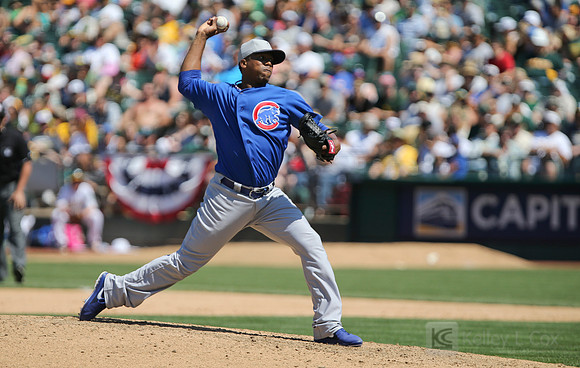 MLB: Chicago Cubs at Oakland Athletics