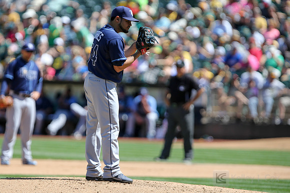 MLB: Tampa Bay Rays at Oakland Athletics