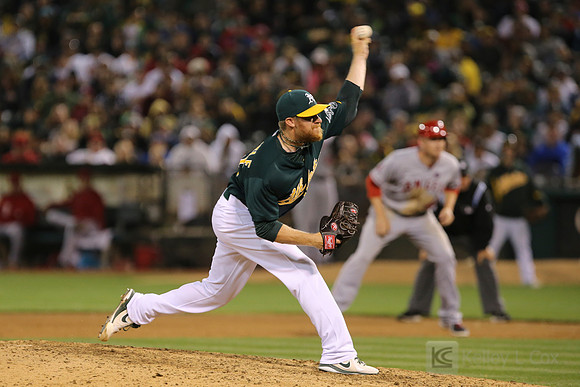 MLB: Los Angeles Angels at Oakland Athletics