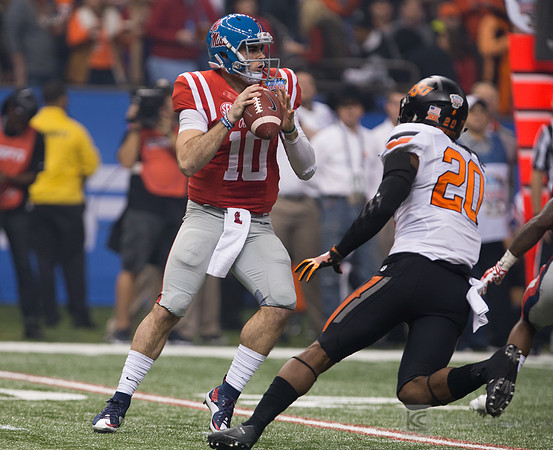 NCAA Football: Allstate Sugar Bowl Oklahoma State Cowboys v Mississippi Rebels