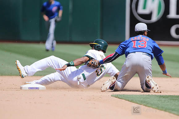 MLB: Chicago Cubs at Oakland Athletics