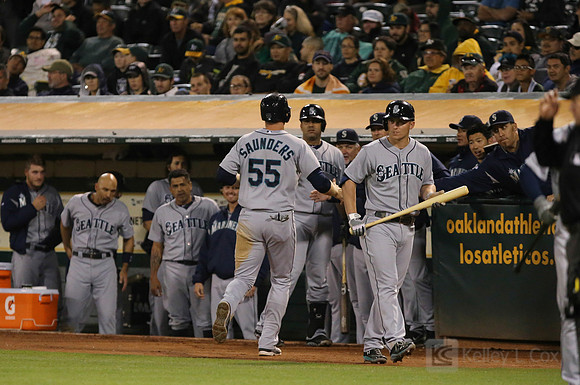 MLB: Seattle Mariners at Oakland Athletics
