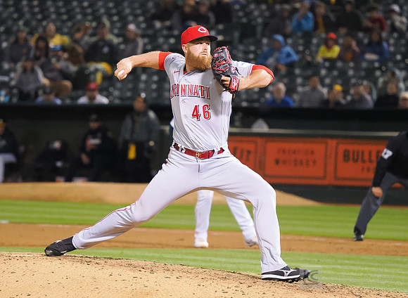 MLB: Cincinnati Reds at Oakland Athletics