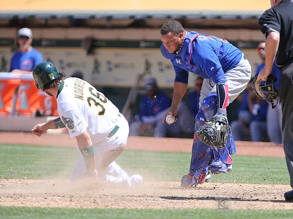 MLB: Chicago Cubs at Oakland Athletics