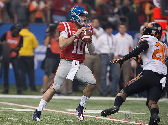 NCAA Football: Allstate Sugar Bowl Oklahoma State Cowboys v Mississippi Rebels