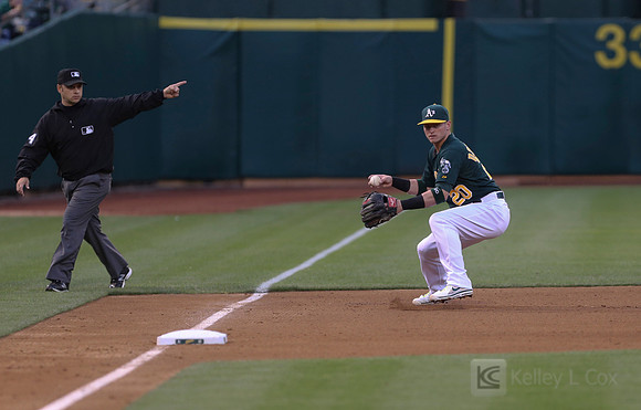 MLB: Cincinnati Reds at Oakland Athletics